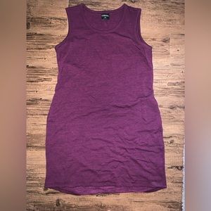 32 Degrees Cool Size Medium Purple Rounded Neckline Sleeveless Dress